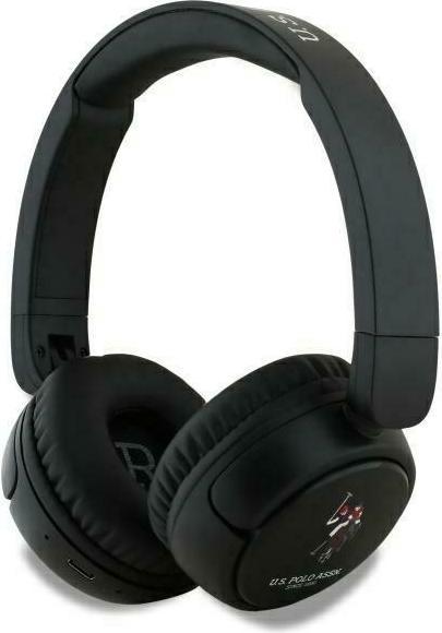 U.S. Polo US Polo Bluetooth Headphones USHPV6PUNK Black/Black DH Colour Logo (30 h, Wireless)