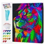 Produktbild Splat Planet Clay painting on canvas 30x40cm - Lion (777684)