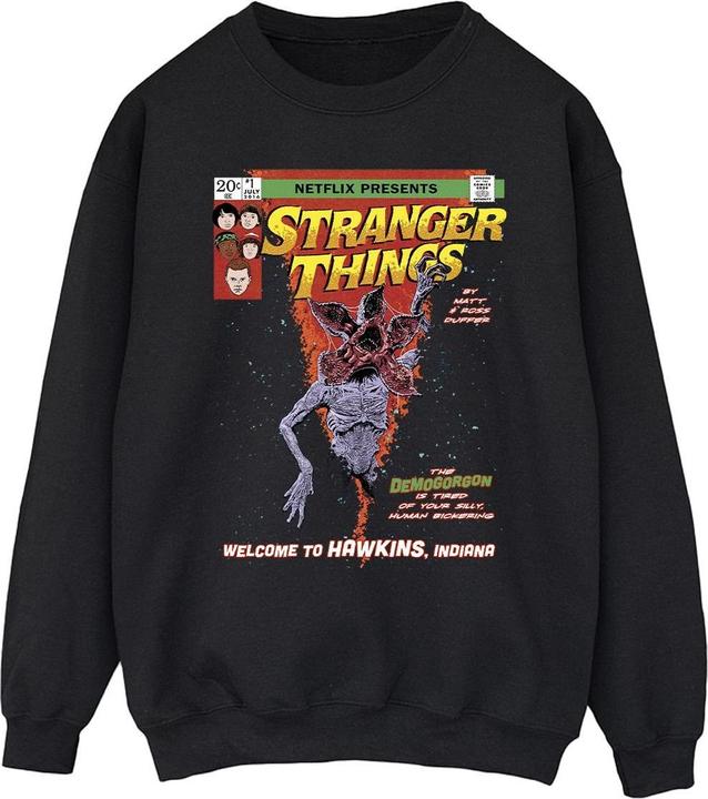 Netflix Stranger Things Comic Cover Sweatshirt (XXL)