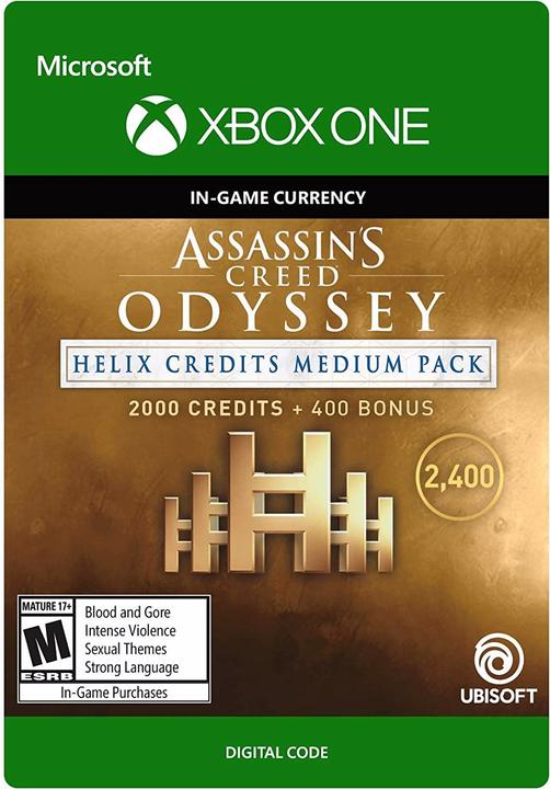 Image du produit Microsoft Assassin's Creed Odyssey : Pack moyen de crédits Helix (2400)