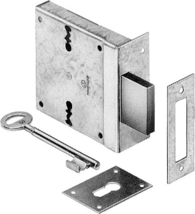 Image du produit Schänis Serrure à pêne dormant pour porte de cave sur 2301