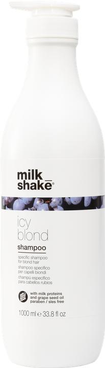 Actual product image Milk_Shake Icy Blonde Shampoo 1000 ml (1000 ml, Liquid shampoo)