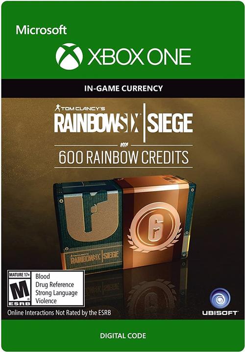 Produktbild Microsoft Tom Clancy's Rainbow Six Siege Curreny Pack 600 (Xbox One X, Xbox Series X, Xbox One S, Xbox Series S)