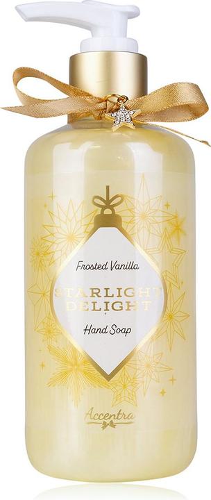 Actual product image Accentra Soap dispenser with liquid soap WINTER MAGIC, fragrance: Frosted Vanilla (Device, 290 ml)