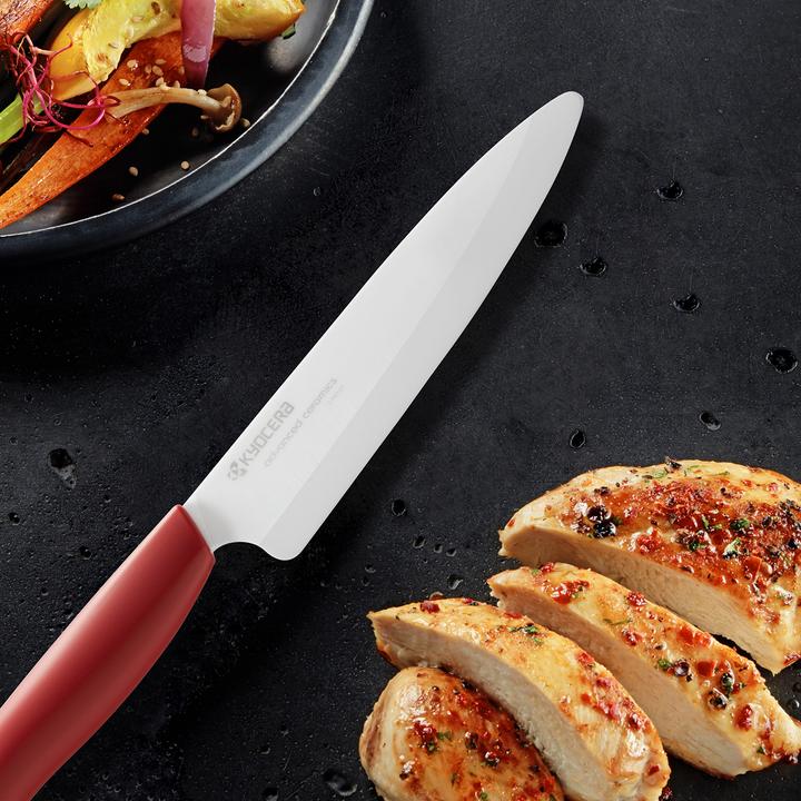 Actual product image Profino GEN RED ceramic cutting knife, blade 13 cm (13 cm)