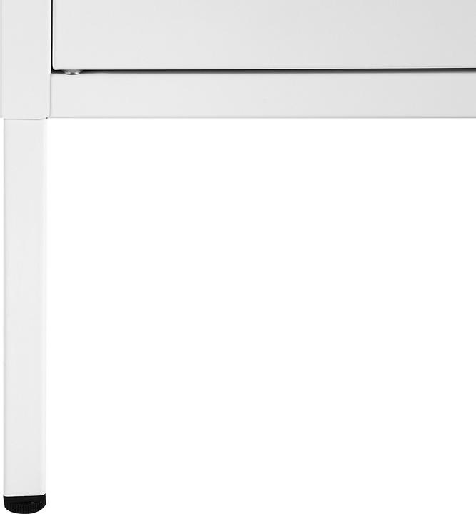 Immagine prodotto Beliani Credenza in metallo bianco 2 ante MORLEY (118 x 60 x 40 cm)