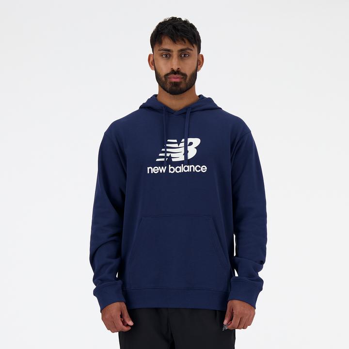New Balance Stacked Logo French Terry Hoodie