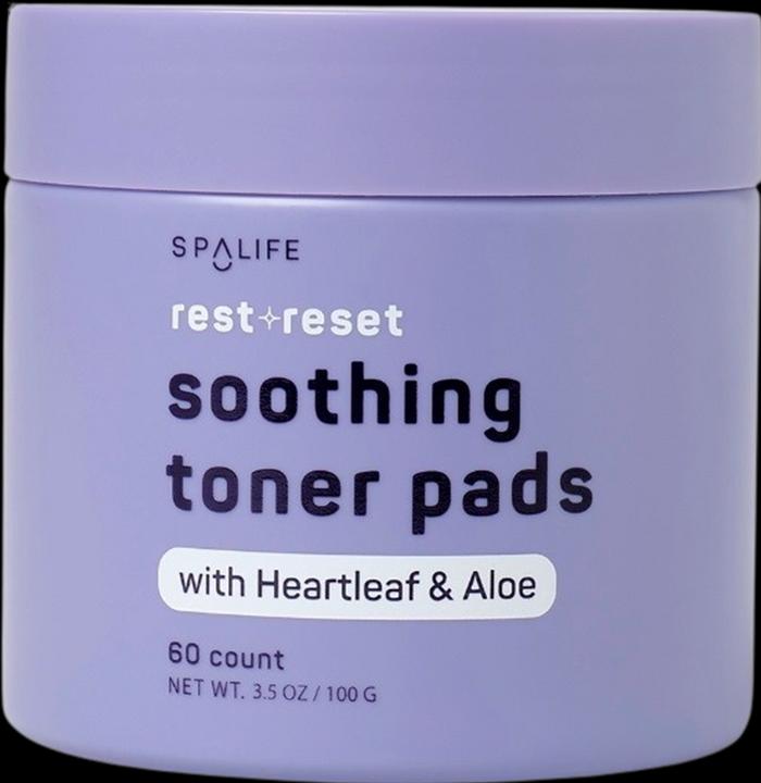 SpaLife Beruhigende Tonerpads 60 Stück (Reinigungstücher)