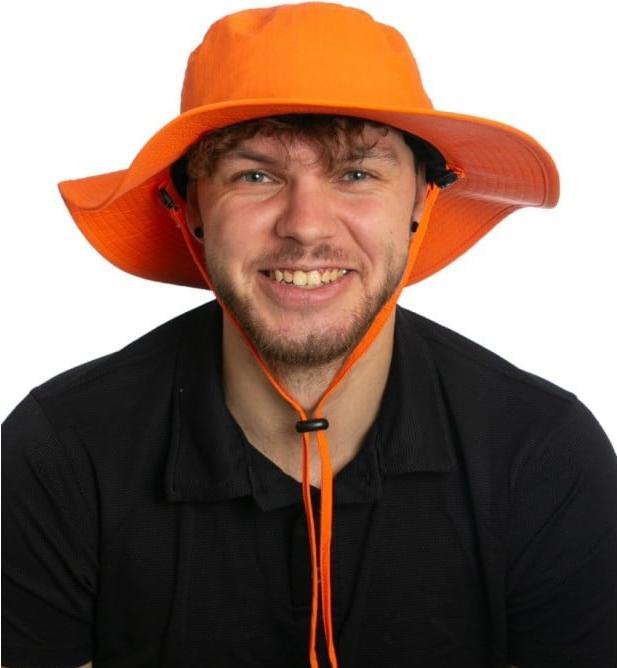 IQ-UV UV Schutz Sonnenhut recycelt orange (1 Stk)