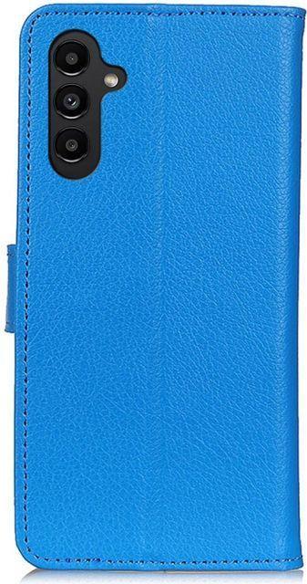 Actual product image MU Classic Litchi Leather Bookcover Series (Samsung Galaxy A14 5G, Samsung Galaxy A14)