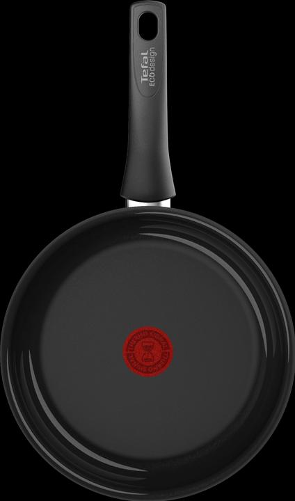 Actual product image Tefal Frying pan Renew Black On 24cm (24 cm, Frying pan, Aluminium, Ceramic)
