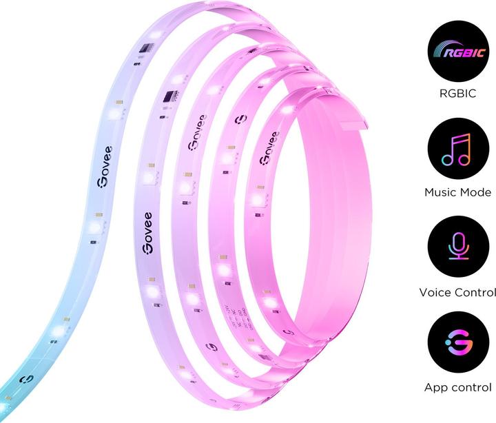 Actual product image Govee Stripe Light S (RGB, 1000 cm, Indoor)
