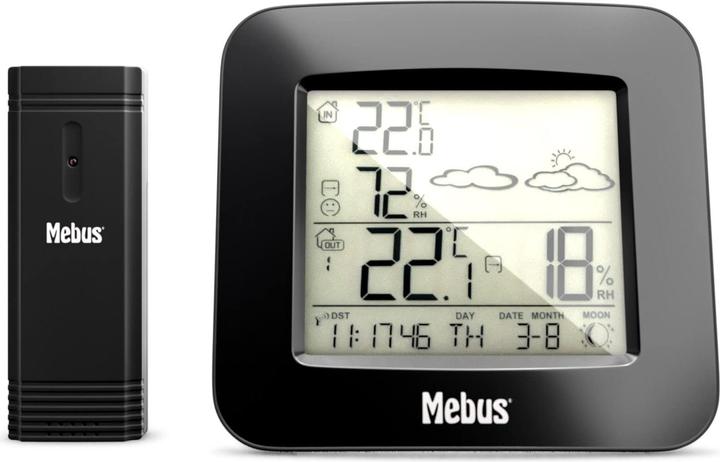 Actual product image Mebus Radio weather station