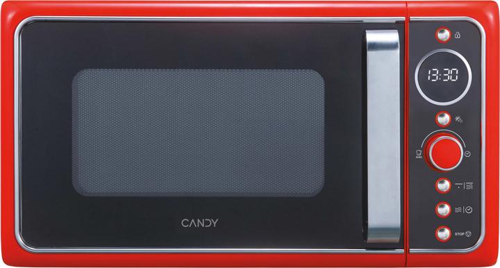 Image du produit Candy Divo G20CR Micro-ondes à surface plane avec gril 20 L 700 W Rouge (20 l)