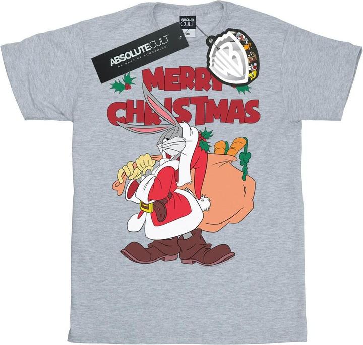 Looney Tunes Santa Bugs Bunny TShirt