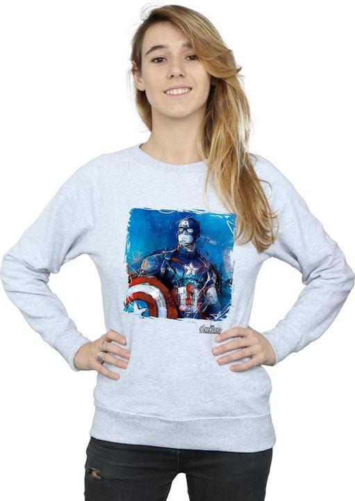 Produktbild Captain America Art Sweatshirt (L)