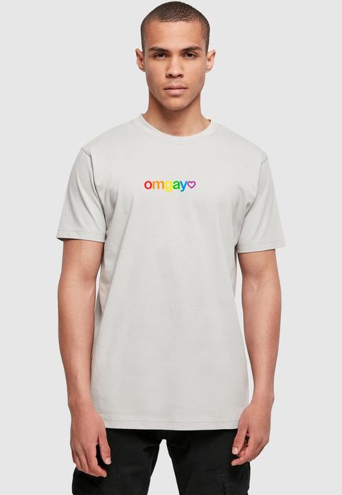 Actual product image Mister Tee MisterTee OMGay Rainbow Pride Tee - 166819 (L)