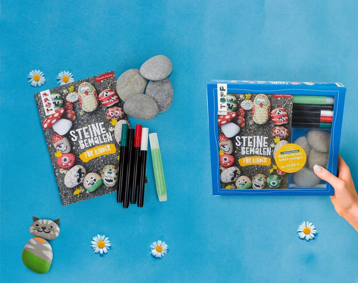Productafbeelding Topp Creatieve set - Stenen schilderen