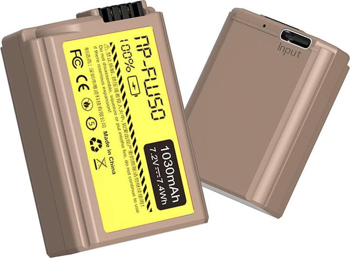 Produktbild Ulanzi Sony NP FW50 Type Lithium Ion Battery with USB C Charging Port (1030mAh) (Kamera Akku)