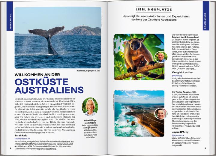 Produktbild Reiseführer Australien Ostküste (Deutsch, Trent Holden, Monique Perrin, Benedict Walker, Anna Kaminski, Tom Spurling, Cristian Bonetto, Tamara Sheward, Ali Lemer, Andy Symington, Peter Dragicevich, Anthony Ham, Lindsay Brown, Jayne D'Arcy, Tim Richards, 2025)