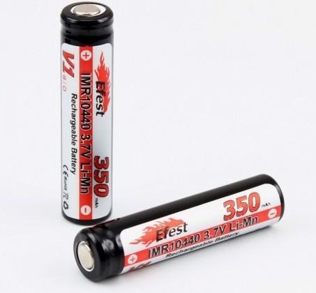 Produktbild Efest Akku IMR 10440 ungeschützt (1 Stk., 10440, 350 mAh)