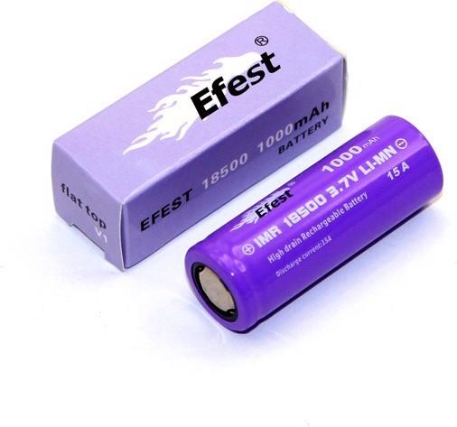 Produktbild Efest Akku Purple IMR18500 ungeschützt (1 Stk., 18500, 1000 mAh)