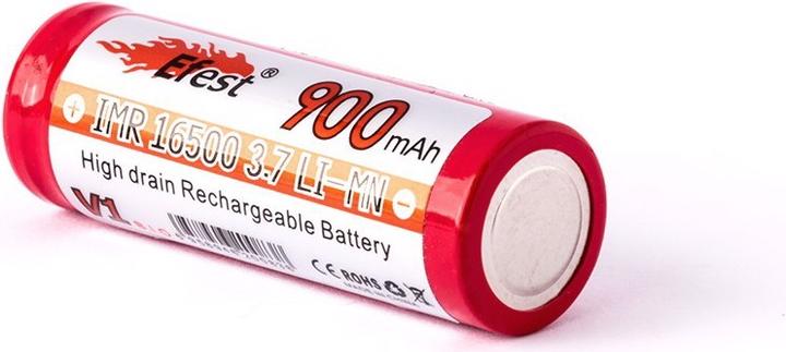 Actual product image Efest Akku IMR 16500 Pluspol flach (1 pcs., 16500, 900 mAh)
