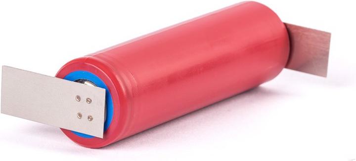 Image du produit Sanyo Batterie NCR18650GA + étiquette à souder U (1 pcs, 18650, 3500 mAh)