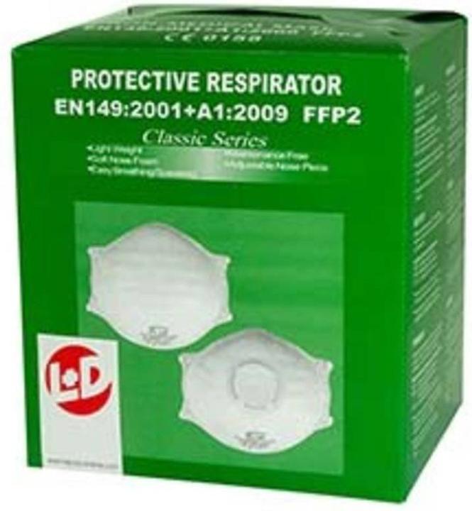 Upixx Feinstaubmaske mit Ventil FFP2 (FFP2 D, 10 x)