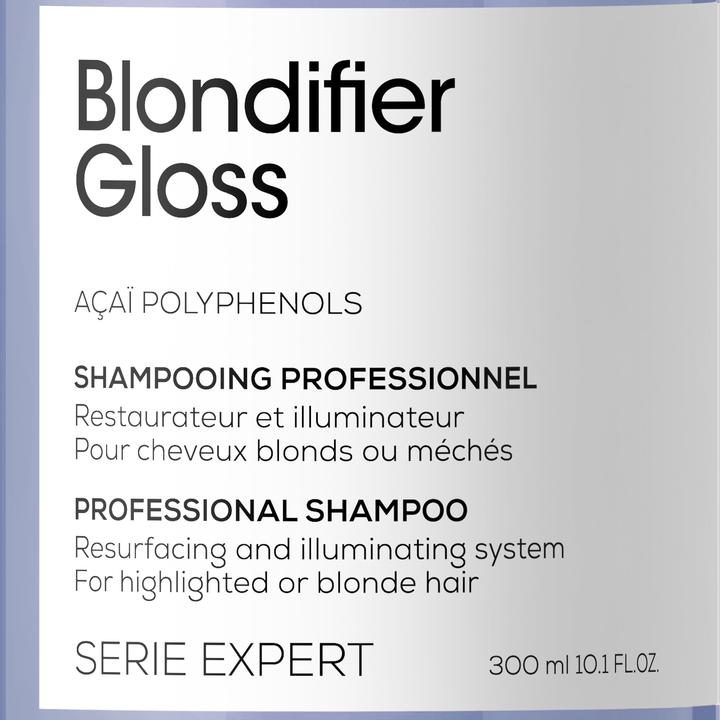 Actual product image L'Oréal Professionnel Serie Expert Blondifier Gloss (300 ml, Liquid shampoo)