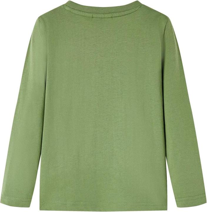 Immagine prodotto VidaXL Camicia da bambino a maniche lunghe Light khaki 128,Materiale: 100 (128)