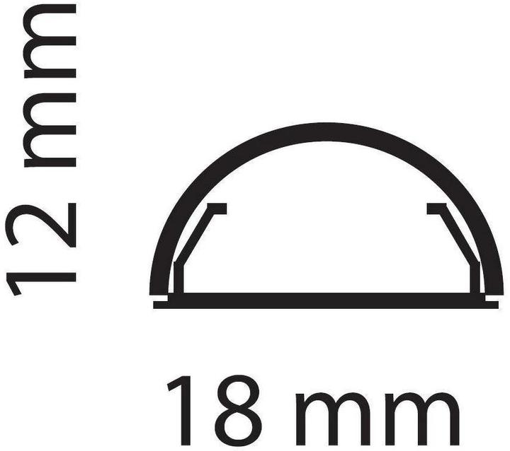 Actual product image Multibrackets Cable duct (Duct, 110 cm)