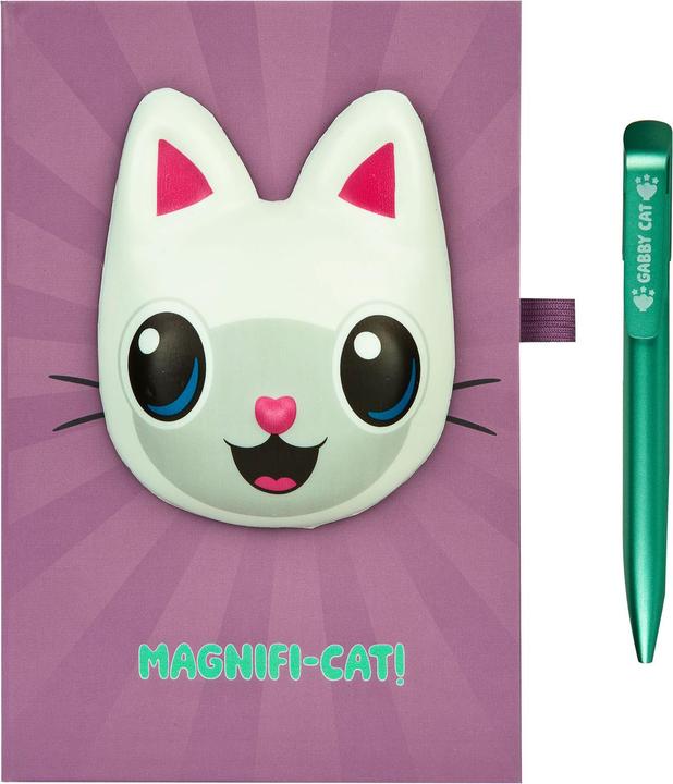 Actual product image Undercover Gabby's Dollhouse squishy notebook with pen