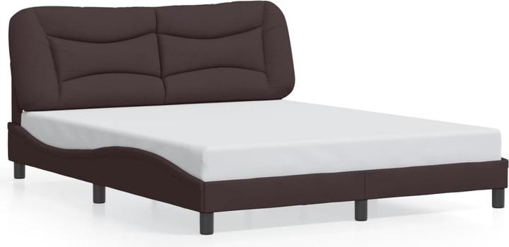 Actual product image VidaXL Bed frame with LED fabric (160 x 200 cm)