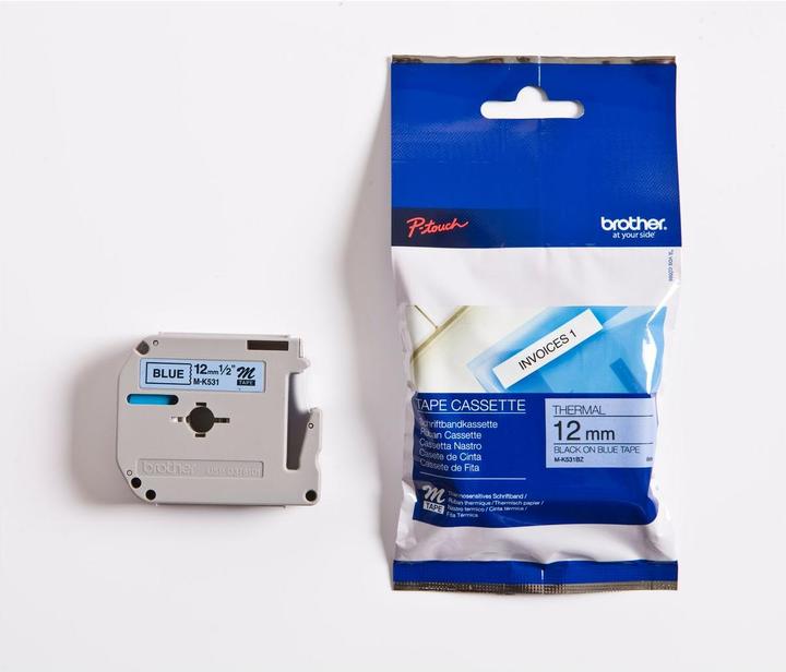 Actual product image Brother M-K531bz (1.20 cm, Blue, Black)