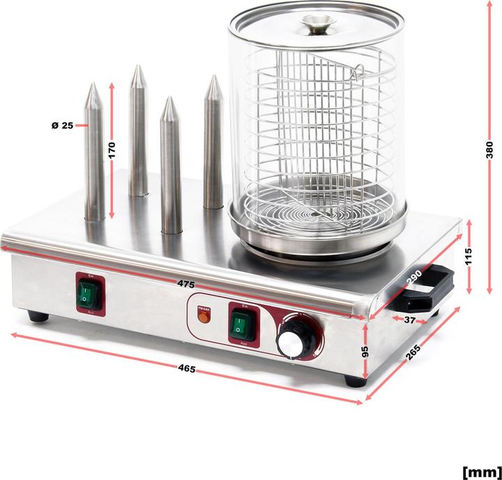 Produktbild Wiltec Hot Dog Gerät