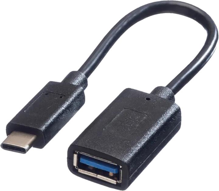 Schoenenberger SCHOENENB Cable USB-C to USB-A Female 90.004/11 USB 3.2 black (90.00 m, USB 3.2 Gen 1)