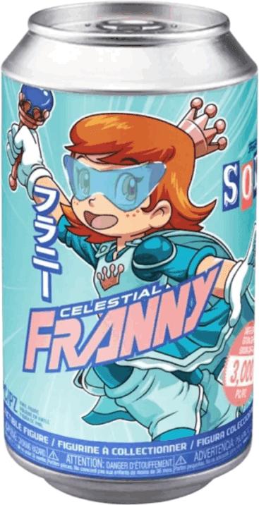 Actual product image Funko Soda Celestial Franny (Blue) Exclusive Fundays Box of Fun 2025 - 3000 Pièces