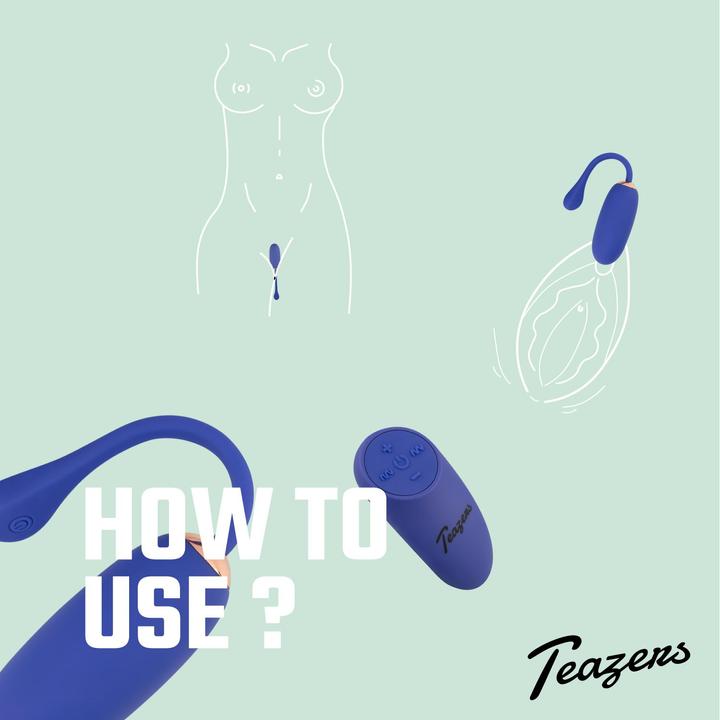 Actual product image Teazers VibroEi mit Fernbedienung