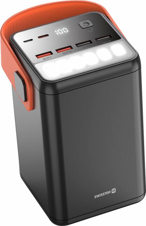 Actual product image Swissten Power Line (60000 mAh, 65 W, 222 Wh)