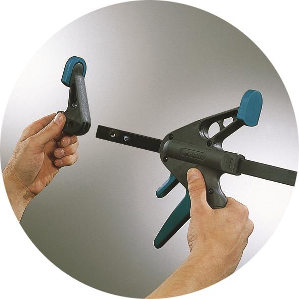 Actual product image wolfcraft wolfcraft 2 EHZ - Mini-Einhandzwingen 40/110mm (110 mm)