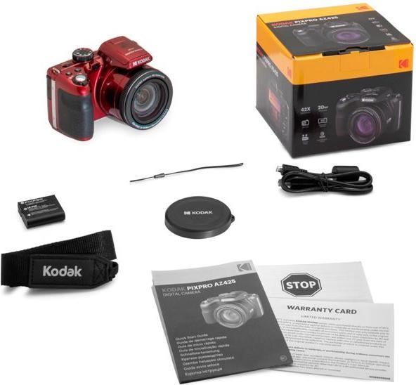 Produktbild Kodak Pixpro AZ425 (4.3 - 180.6 mm, 20 Mpx, 1/2,3'')