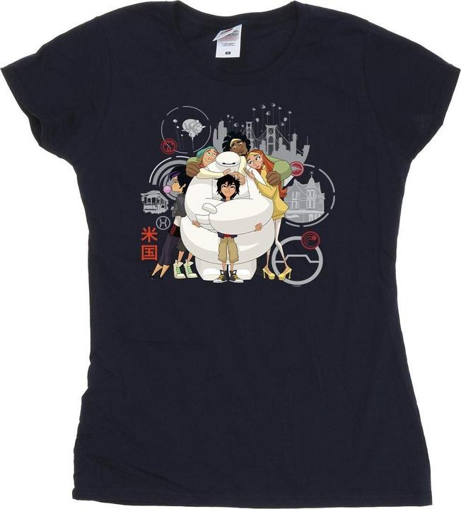 Disney Big Hero 6 Baymax Group Hug TShirt (L)