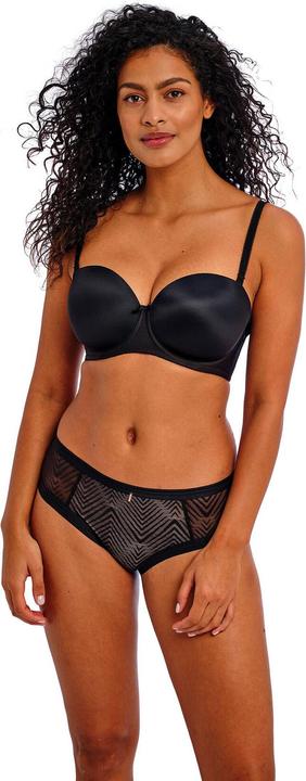 Actual product image 's underwired molded bandeau bra deco (Single pack, 100 F)