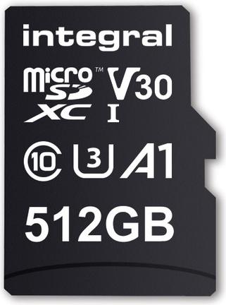 Produktbild PREMIUM HIGH SPEED MICROSDHC/XC V30 UHS-I U3 MicroSD (512 GB, microSDXC, U3, UHS-I)
