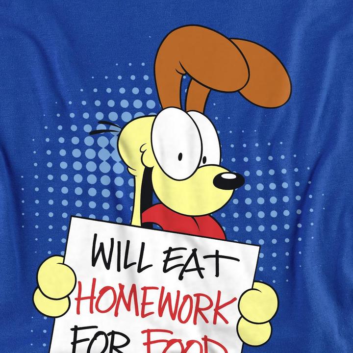 Immagine prodotto Garfield Will Eat Homework Felpa Adulto Unisex (S)
