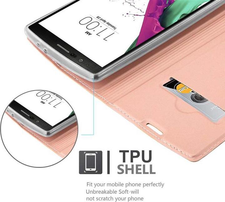 Image du produit Cadorabo Book Classy Style Cover (LG G4, Motorola Moto G4 Plus)
