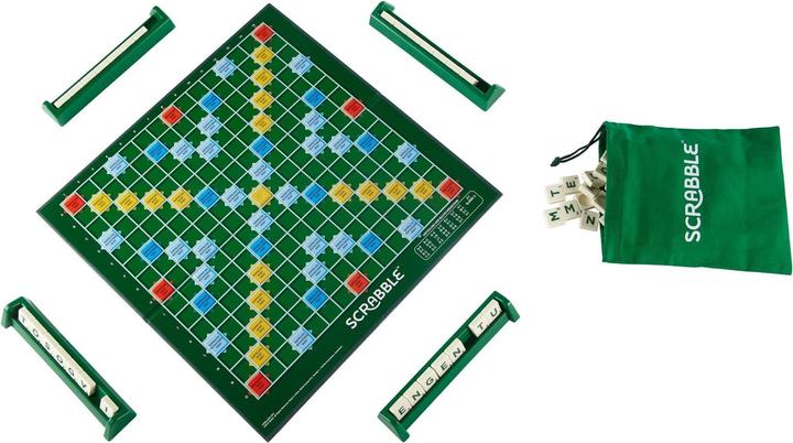 Actual product image Mattel Games Scrabble ORIGINAL (German)