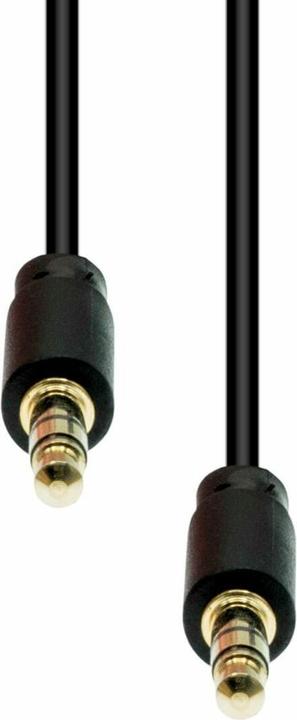 Immagine prodotto ProXtend Mini-Jack 4-Pin Slim Cable M-M nero 1.5M (1.50 m)