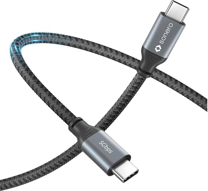 Image du produit Sonero Câble USB C - USB C 1 m (1 m, USB 3.2 Gen 1)